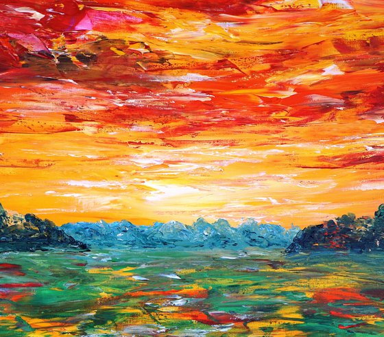 Evening Landscape D 1