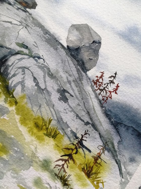 Moutain painting