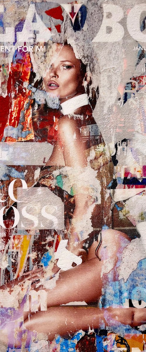 Kate Moss Playboy by Karin Vermeer