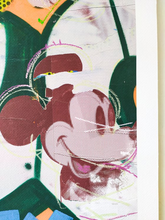 Tuff Mickey (Hand-finished Print)