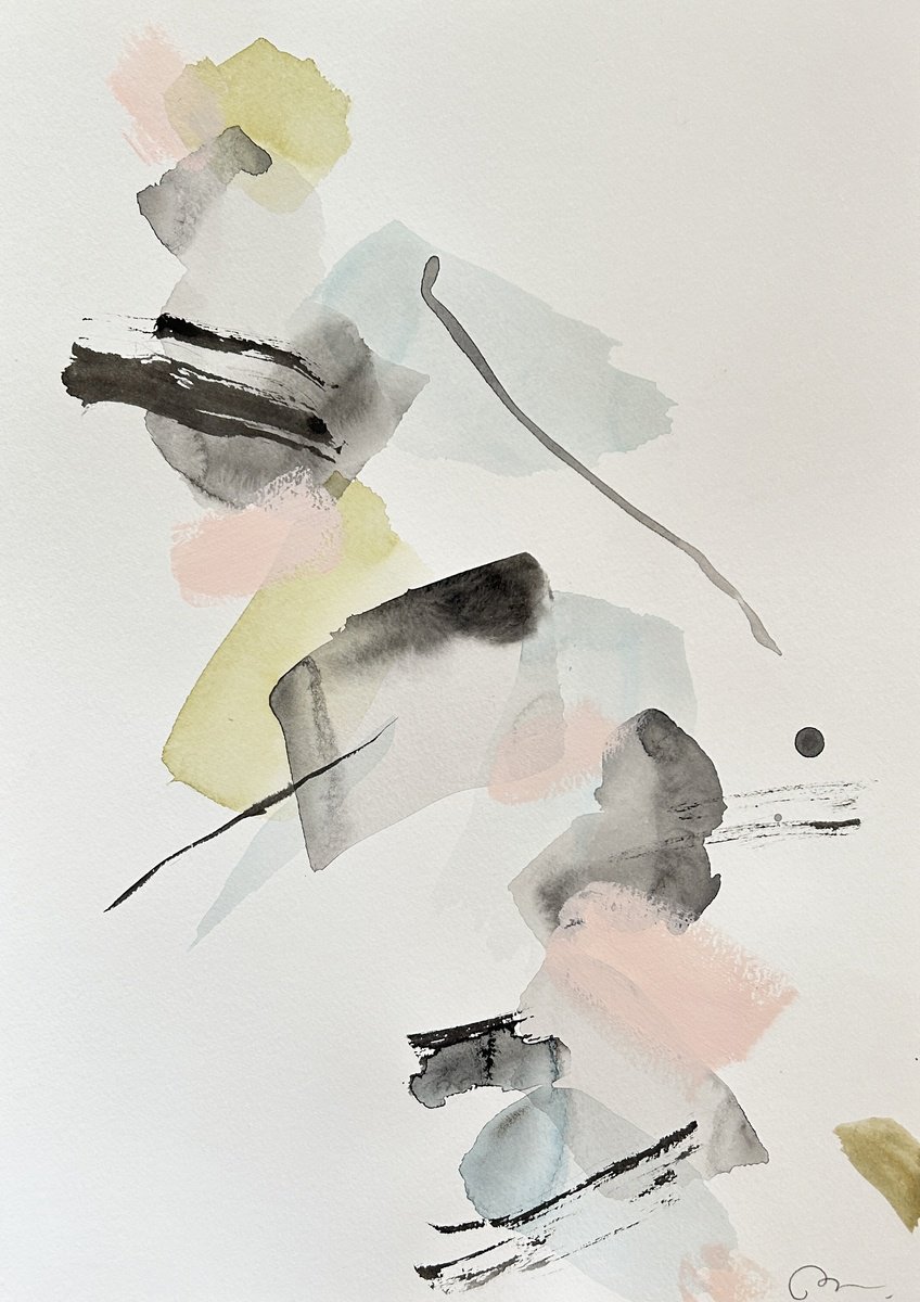 Sound of Sumi with colours 3 by Ryoko Minamitani