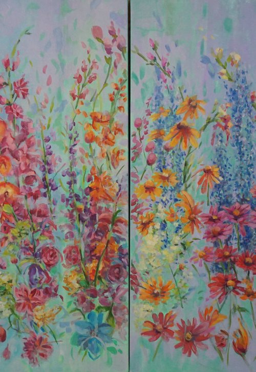 Floral Dialogue by Amaya Fernández Fariza