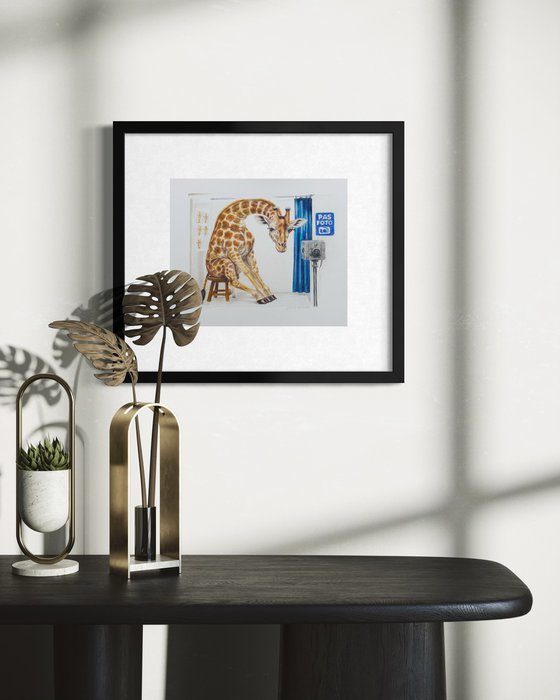 Digital Exposure - Colored Pencil Drawing