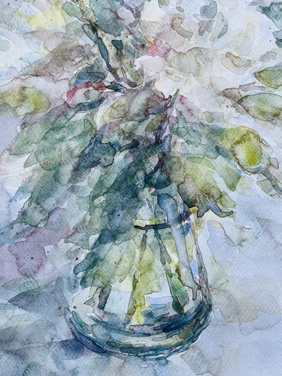 Peonies 50x65cm 2025