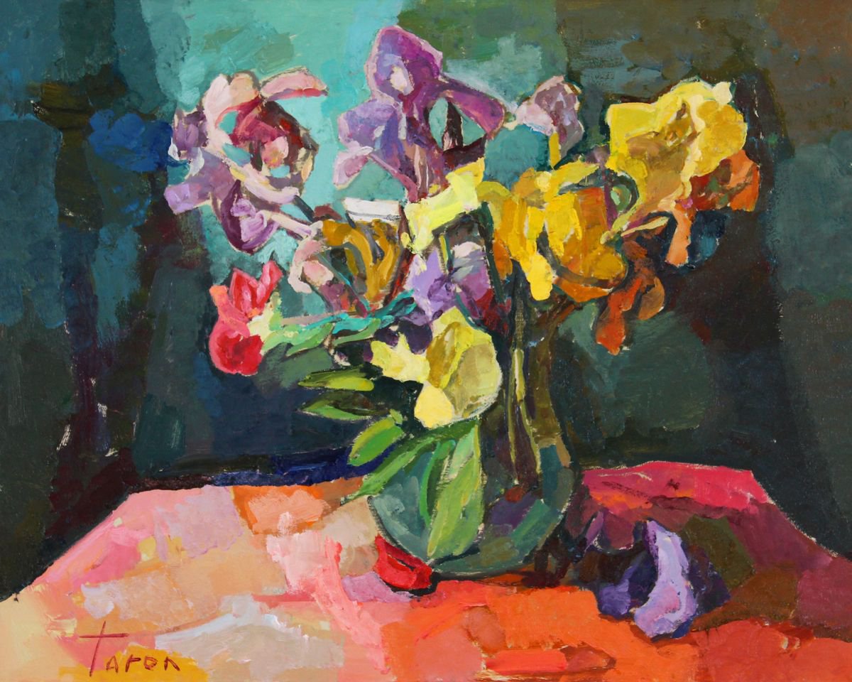 Irises by Taron Khachatryan