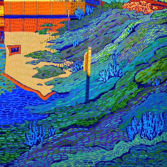 House With A Heron