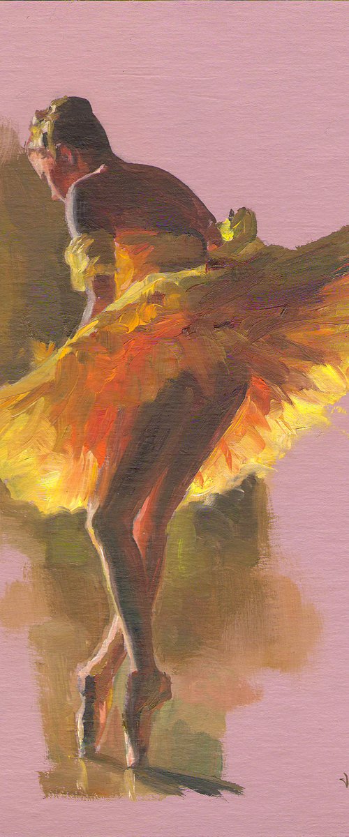 Ballet dancer #16 by Vachagan Manukyan