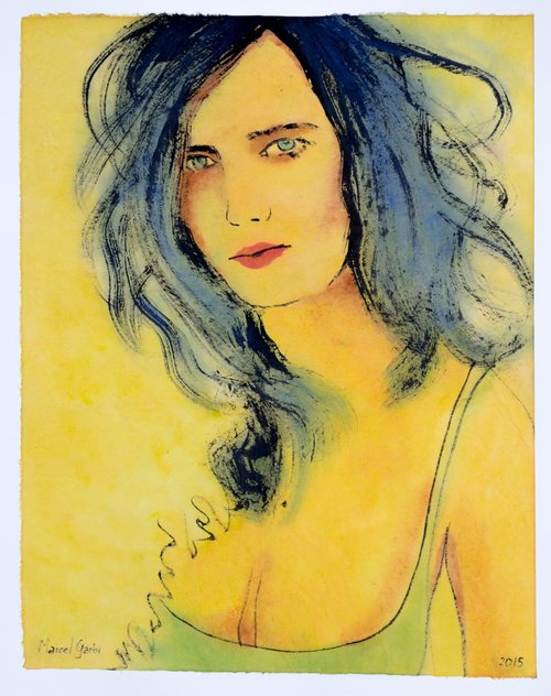 Eva Green by Marcel Garbi