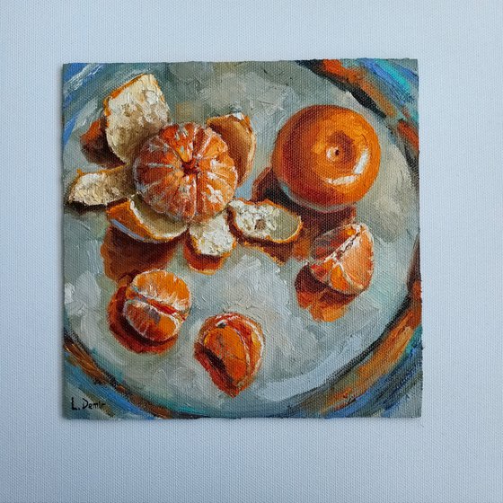 Clementine fruit still life