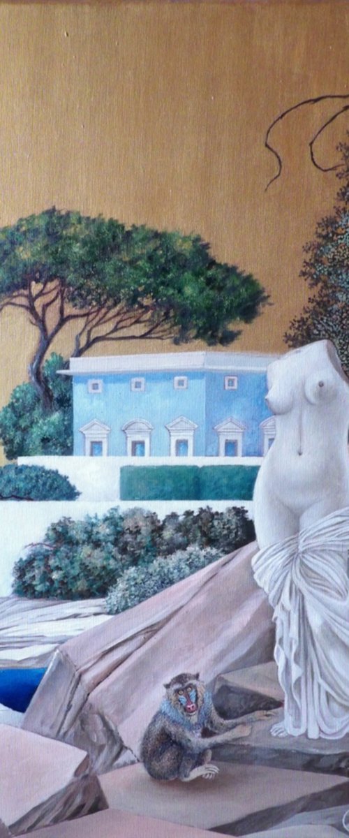 The Return of the Mandrill by Cecco Mariniello