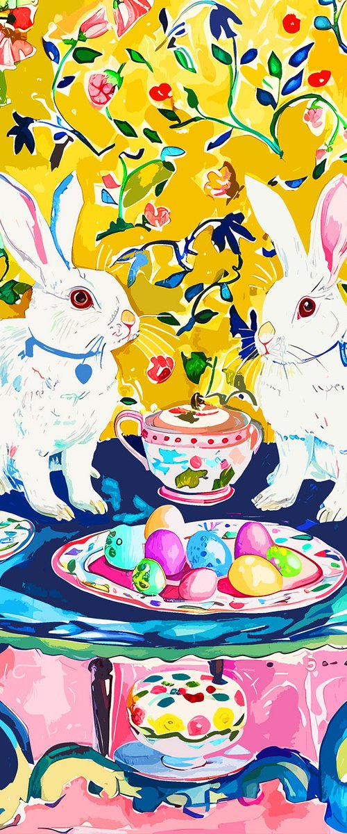 Easter bunnies by BAST