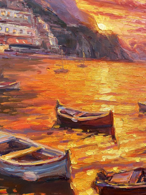 "Evening Magic of Amalfi"