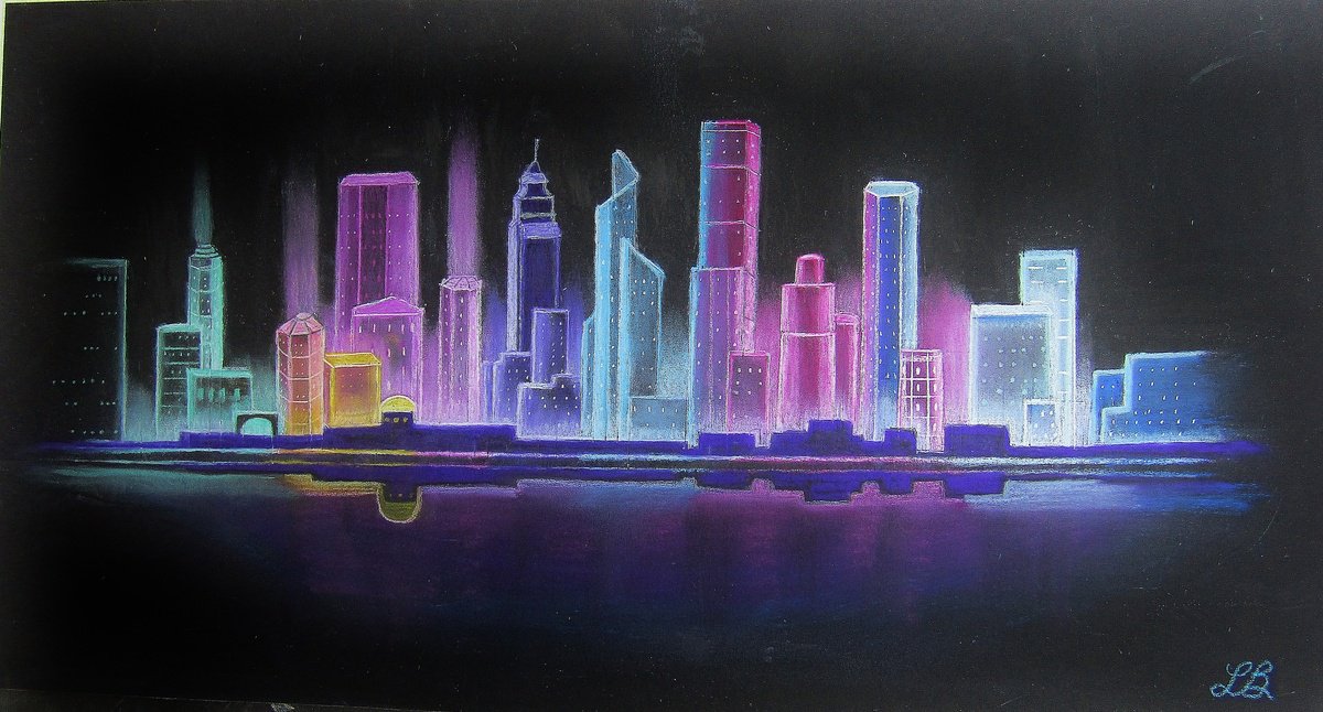 City Glow by Linda Burnett