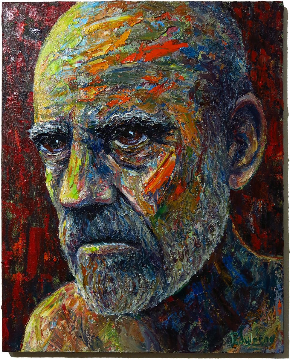 Expressive Oil Painting , Untitled X1457 By David Padworny, 24 X 30, Artwork For Sale On Artfinder