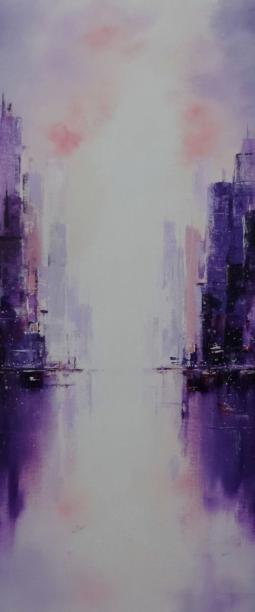 You Paint Your Dreams 2. by Mel Davies Original Art