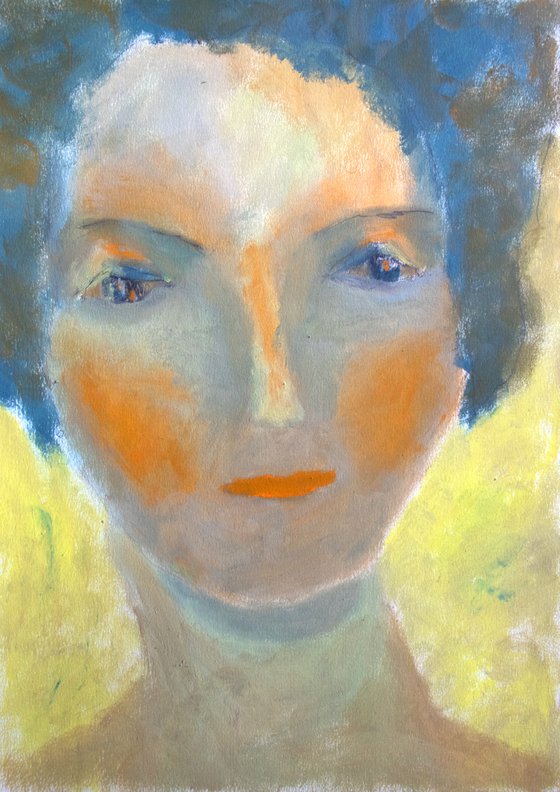 Study of a woman portrait LXXV