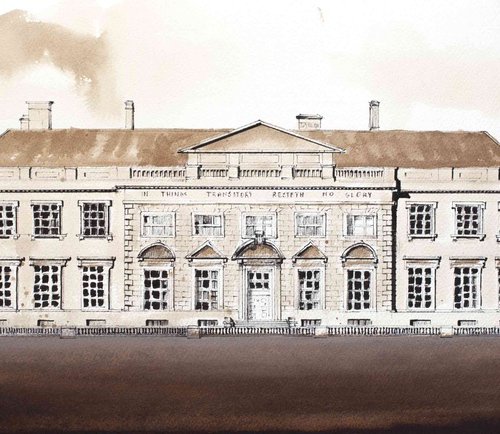 Lamport Hall by Tomasz Mikutel