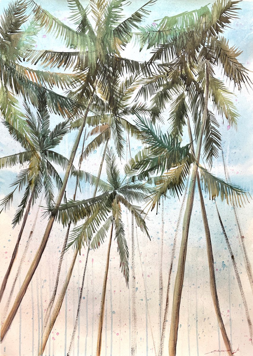 Palms by Bogdan Shiptenko