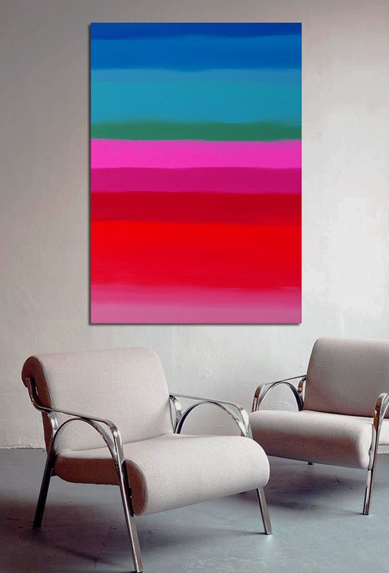 Did you see my rainbow?, 70x100 cm