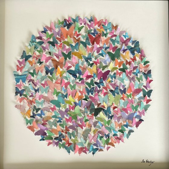 Butterfly circle - study 1