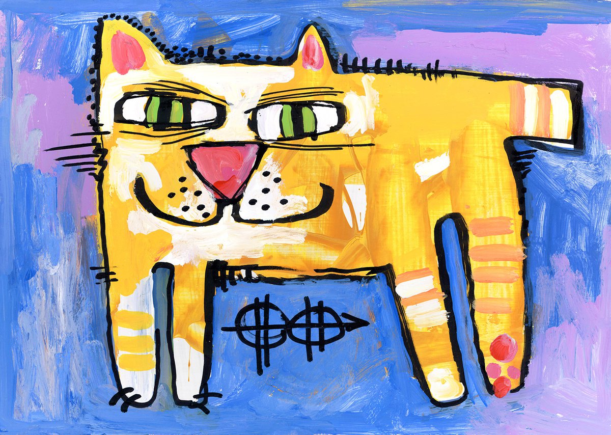Cat stories #71 by Nikita Ostapenco