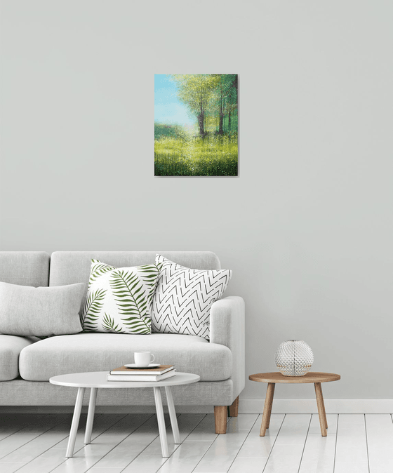 Forest Edge Summer Trees