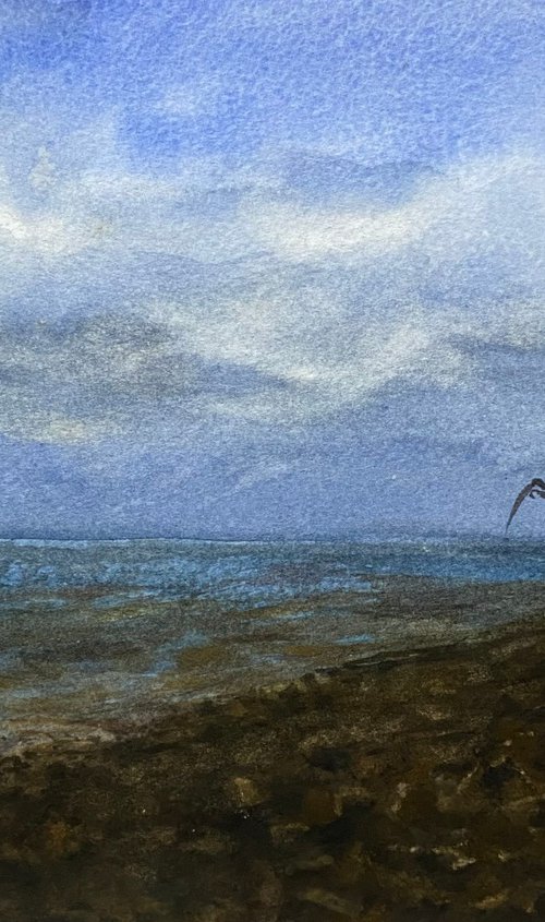 Lonely Bird by Mazen Ghurbal