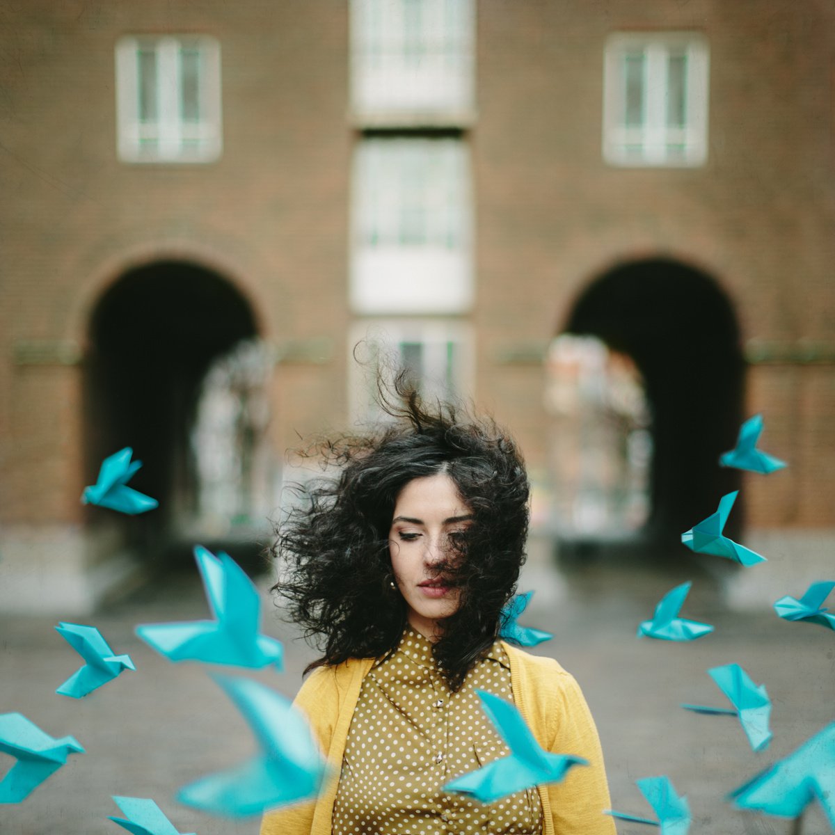 Surrealistic Abstract Photograph By Dasha Pears, 20 X 20, Loop, Original Artwork