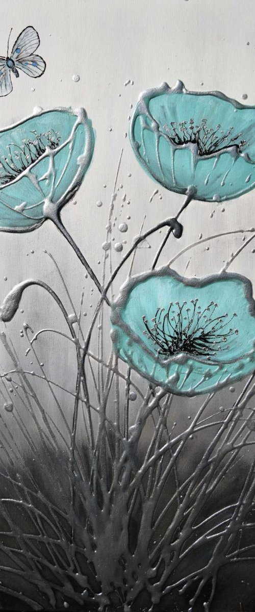 Pearl Poppy Dance by Amanda Dagg