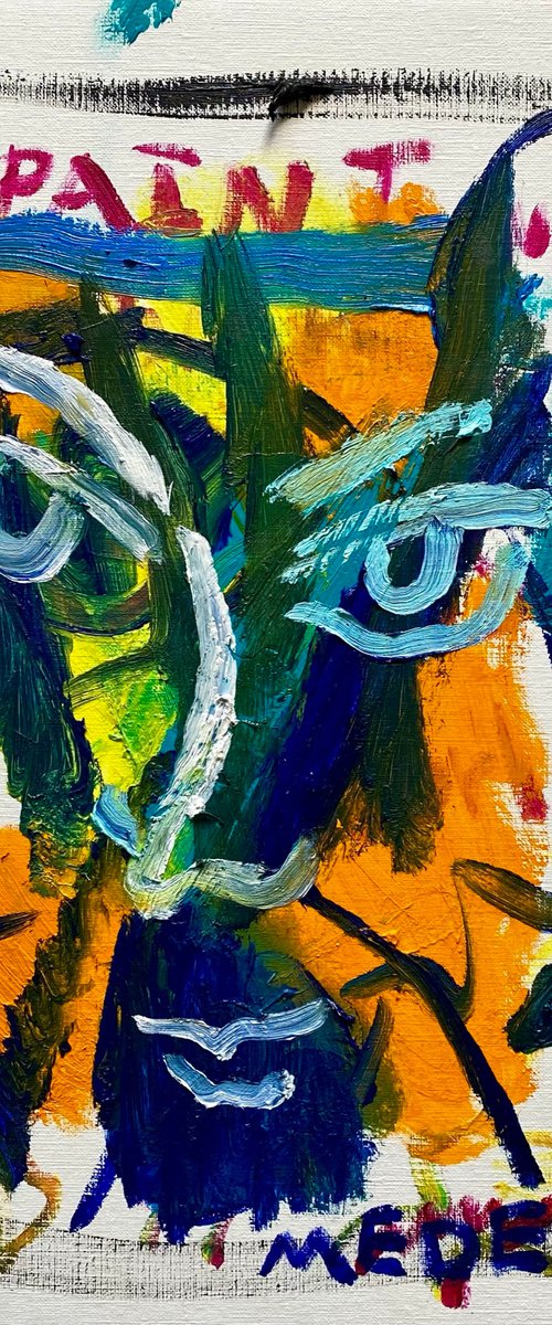 Abstract Face VI by Medea