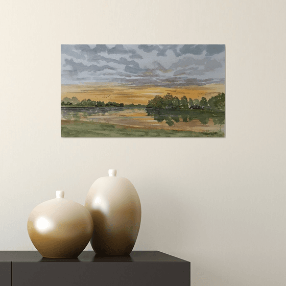 Evening Bewl Water in Kent