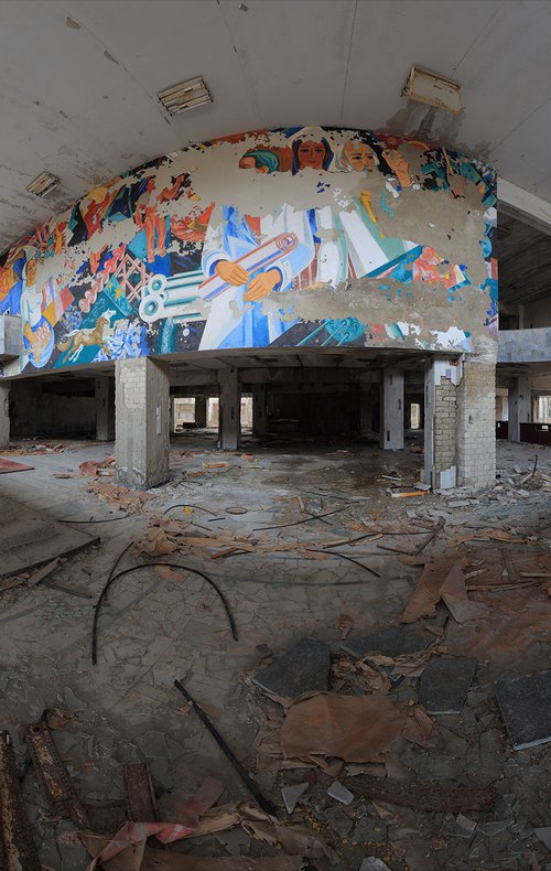 #22. Pripyat Energetic's foyer 1 - XL size by Stanislav Vederskyi