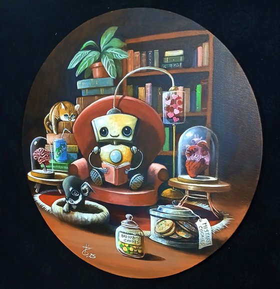 Small library...