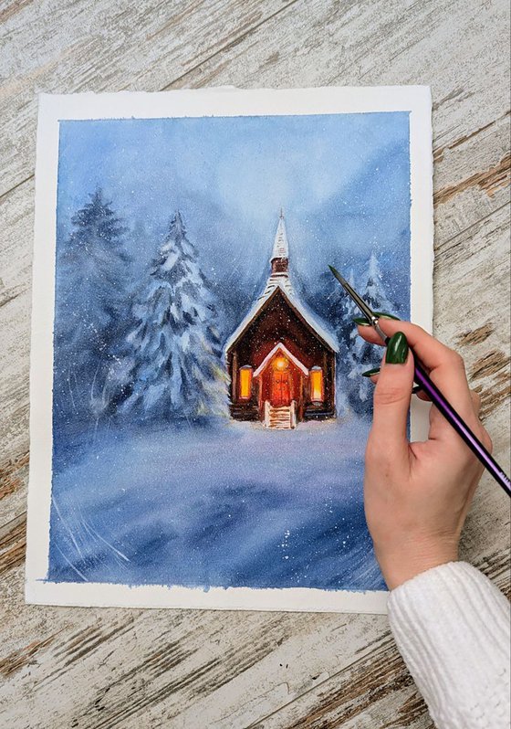 Chapel in the Snowfall