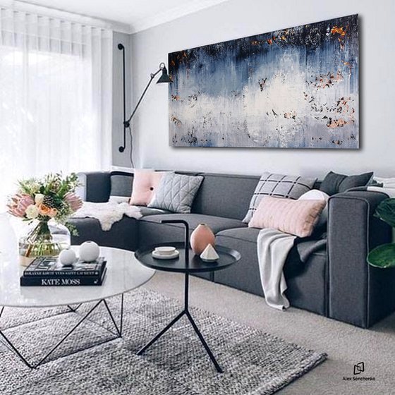 180x80cm. / abstract painting / Abstract 2112