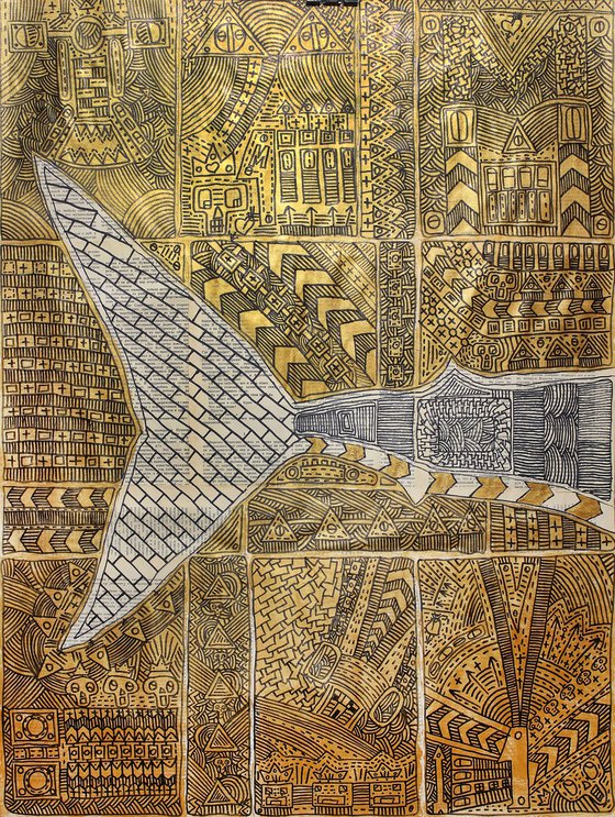 Shark (triptych)