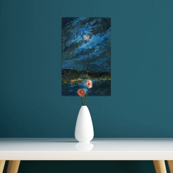 Turbulent Moon
