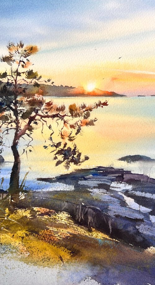 Golden Ladoga by Eugenia Gorbacheva