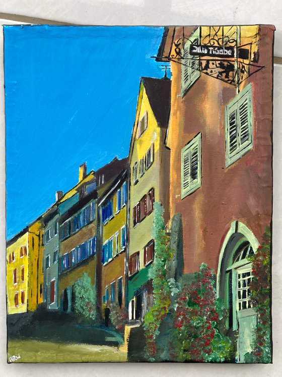 Swiss Town, Late Afternoon