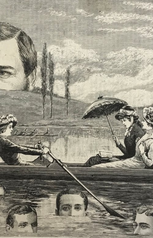 On the Thames by Tudor Evans