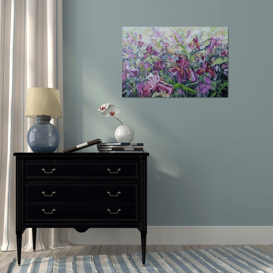 Whispers of Flowers. Floral landscape