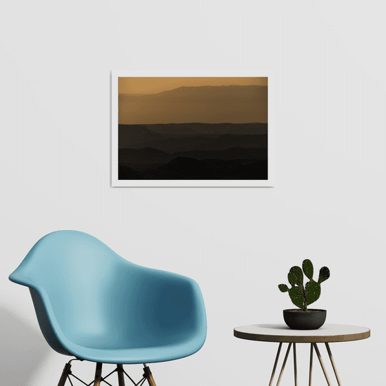 Sunrise over Ramon crater #2 | Limited Edition Fine Art Print 1 of 10 | 60 x 40 cm