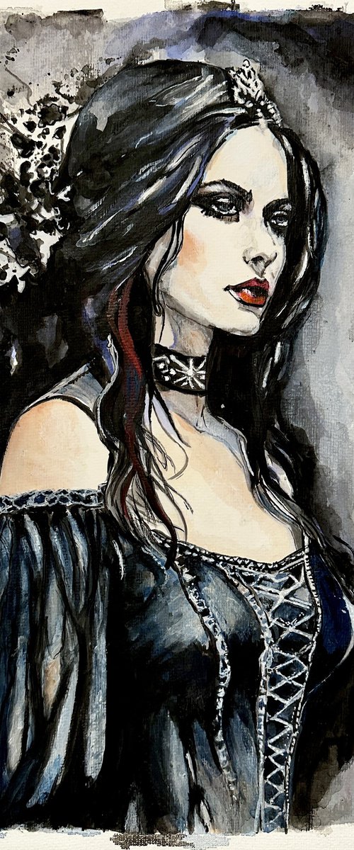 Gothic Lady by Misty Lady - M. Nierobisz