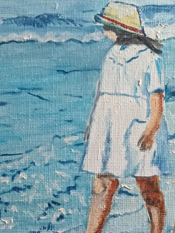 Sea and children