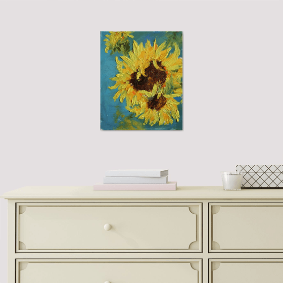 Sunflowers /  ORIGINAL PAINTING