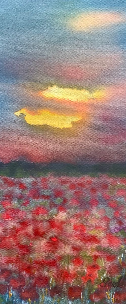 Sunset dance by Samantha Adams