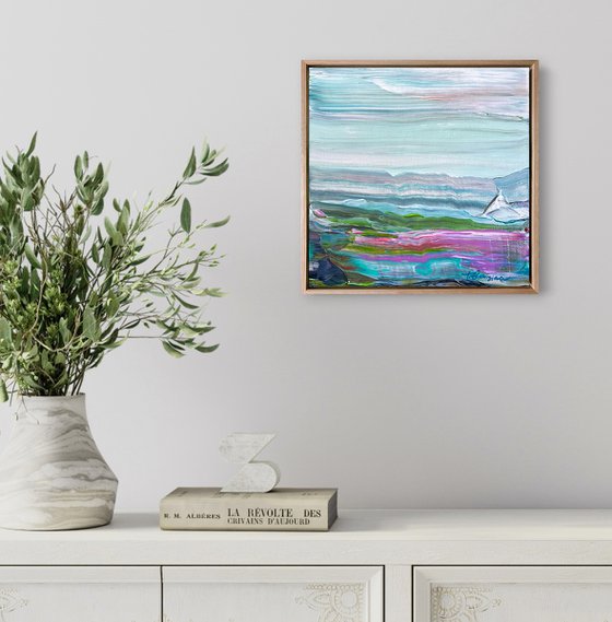 ‘Coastal no.66' FRAMED