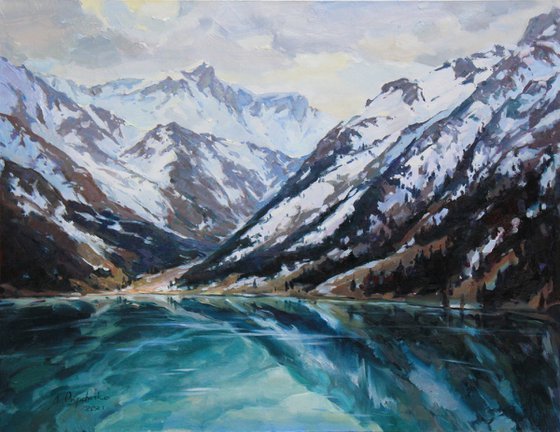 In silence of mountains