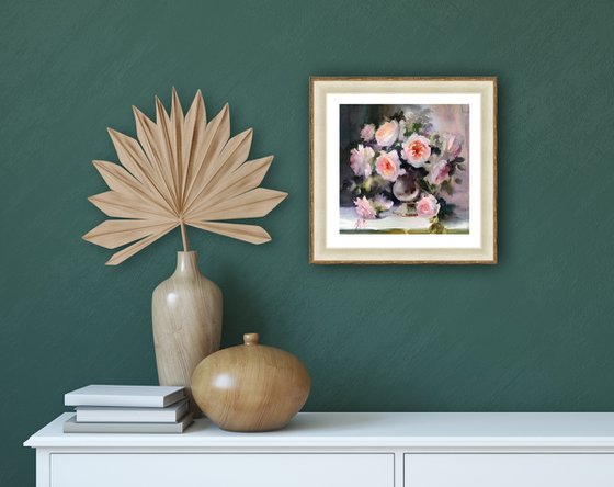 Bouquet of David Austin roses