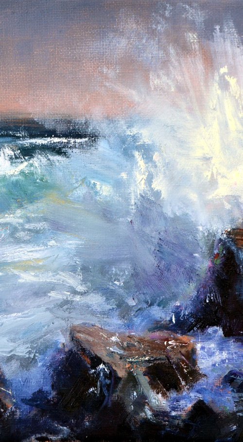 Crashing Waves 2 by JON PAUL WILSON